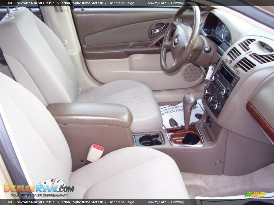 2008 Chevrolet Malibu Classic LS Sedan Sandstone Metallic / Cashmere Beige Photo #17