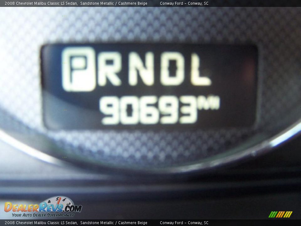 2008 Chevrolet Malibu Classic LS Sedan Sandstone Metallic / Cashmere Beige Photo #25