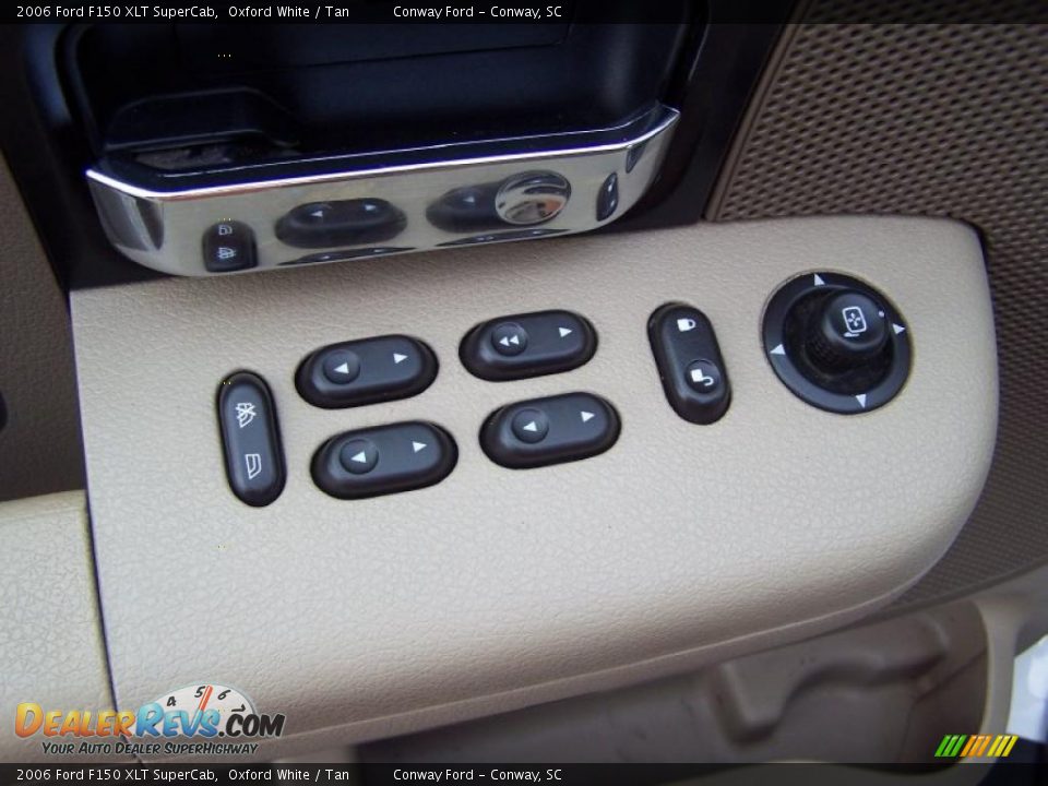 2006 Ford F150 XLT SuperCab Oxford White / Tan Photo #23