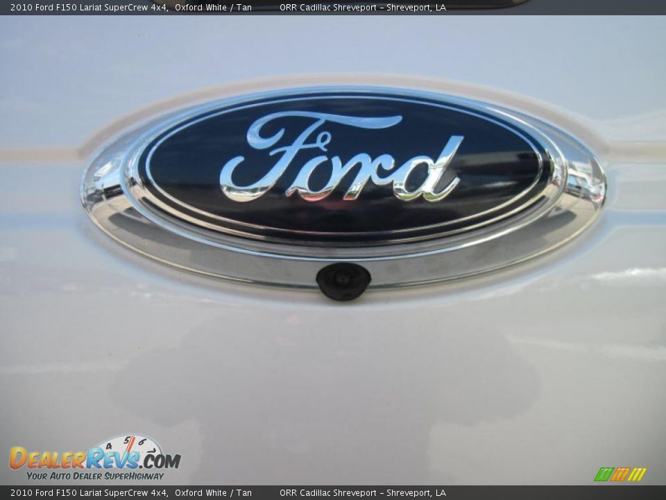 2010 Ford F150 Lariat SuperCrew 4x4 Oxford White / Tan Photo #7
