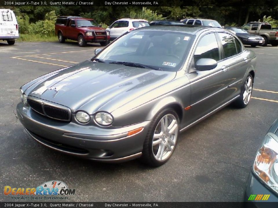 2004 Jaguar X-Type 3.0 Quartz Metallic / Charcoal Photo #1