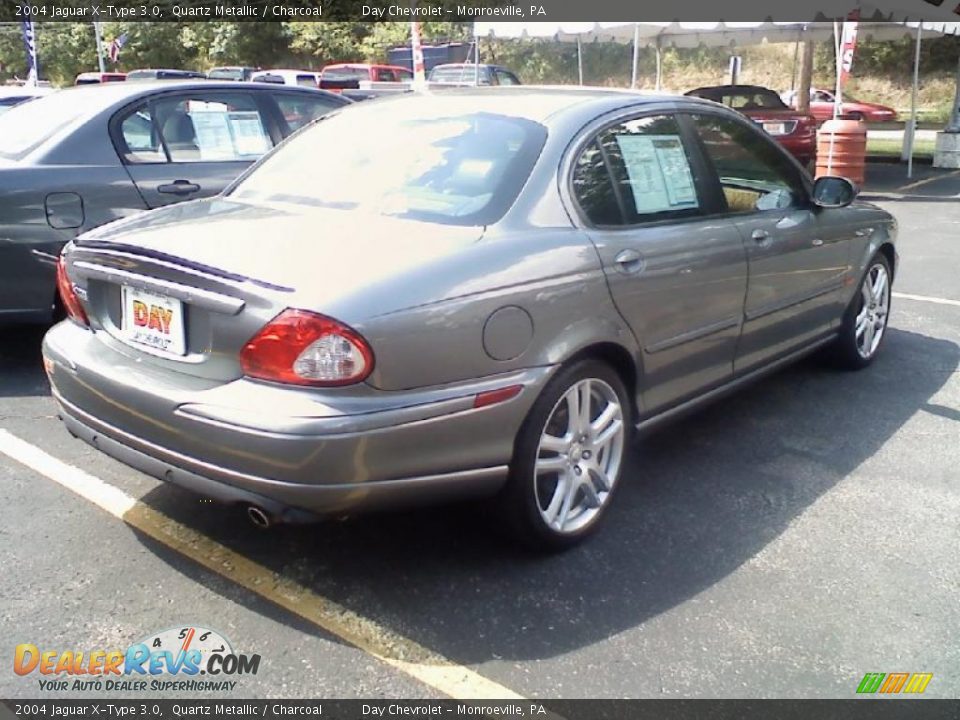 2004 Jaguar X-Type 3.0 Quartz Metallic / Charcoal Photo #3