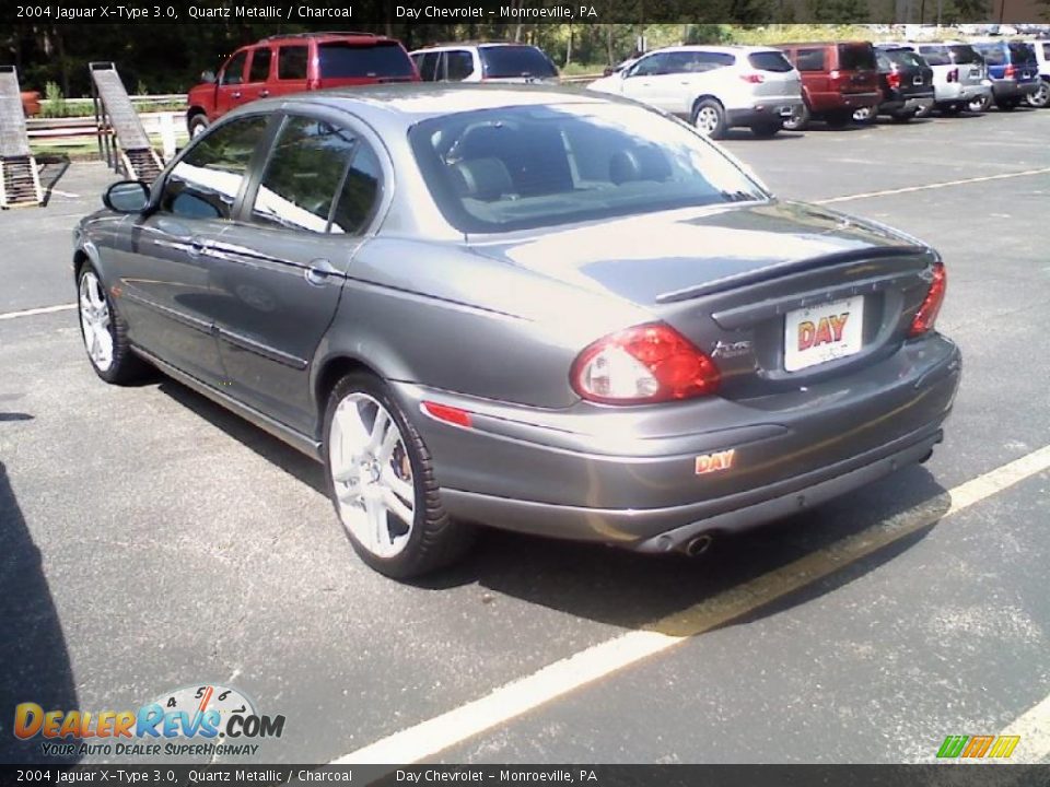 2004 Jaguar X-Type 3.0 Quartz Metallic / Charcoal Photo #4
