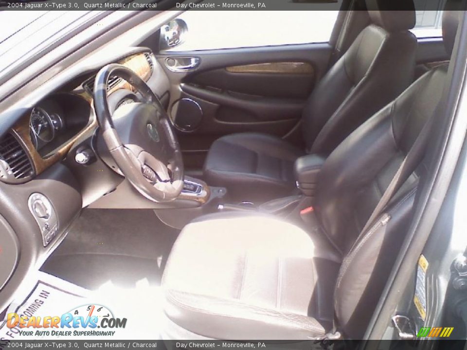 2004 Jaguar X-Type 3.0 Quartz Metallic / Charcoal Photo #5