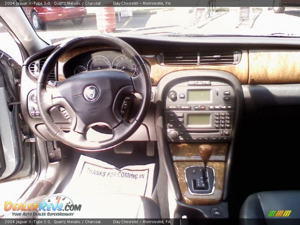 2004 Jaguar X-Type 3.0 Quartz Metallic / Charcoal Photo #7
