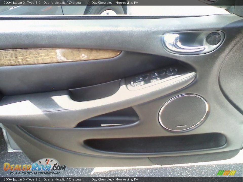 2004 Jaguar X-Type 3.0 Quartz Metallic / Charcoal Photo #9