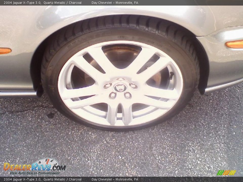 2004 Jaguar X-Type 3.0 Quartz Metallic / Charcoal Photo #10