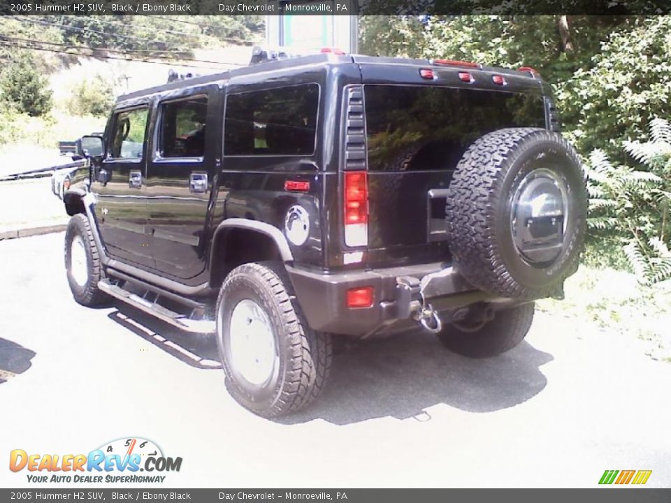 2005 Hummer H2 SUV Black / Ebony Black Photo #2