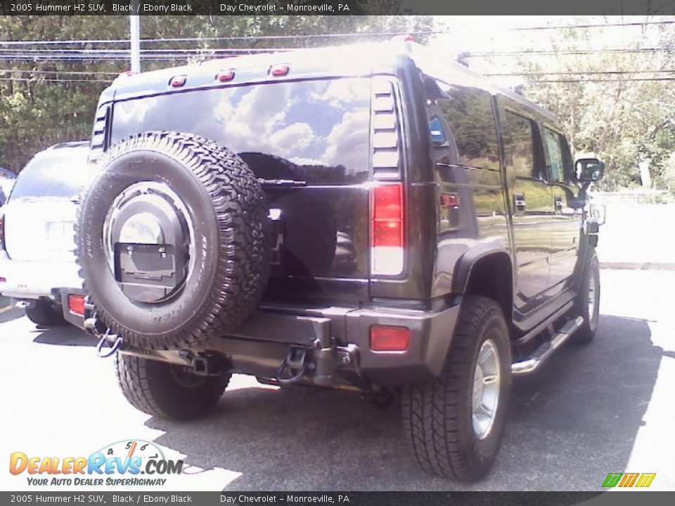 2005 Hummer H2 SUV Black / Ebony Black Photo #3