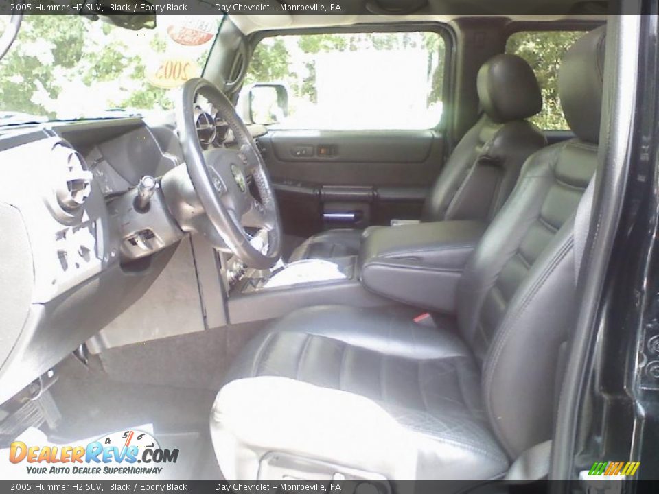 2005 Hummer H2 SUV Black / Ebony Black Photo #5