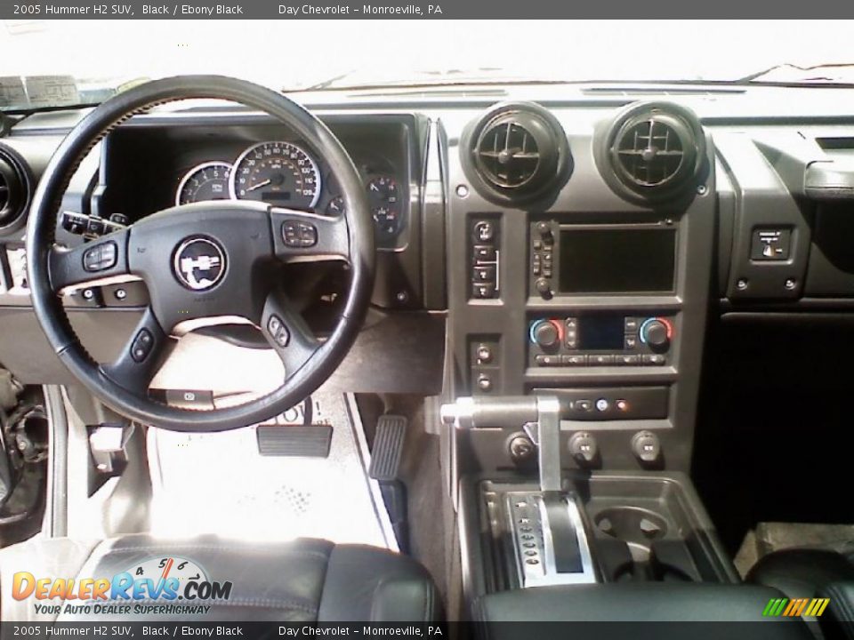 2005 Hummer H2 SUV Black / Ebony Black Photo #7