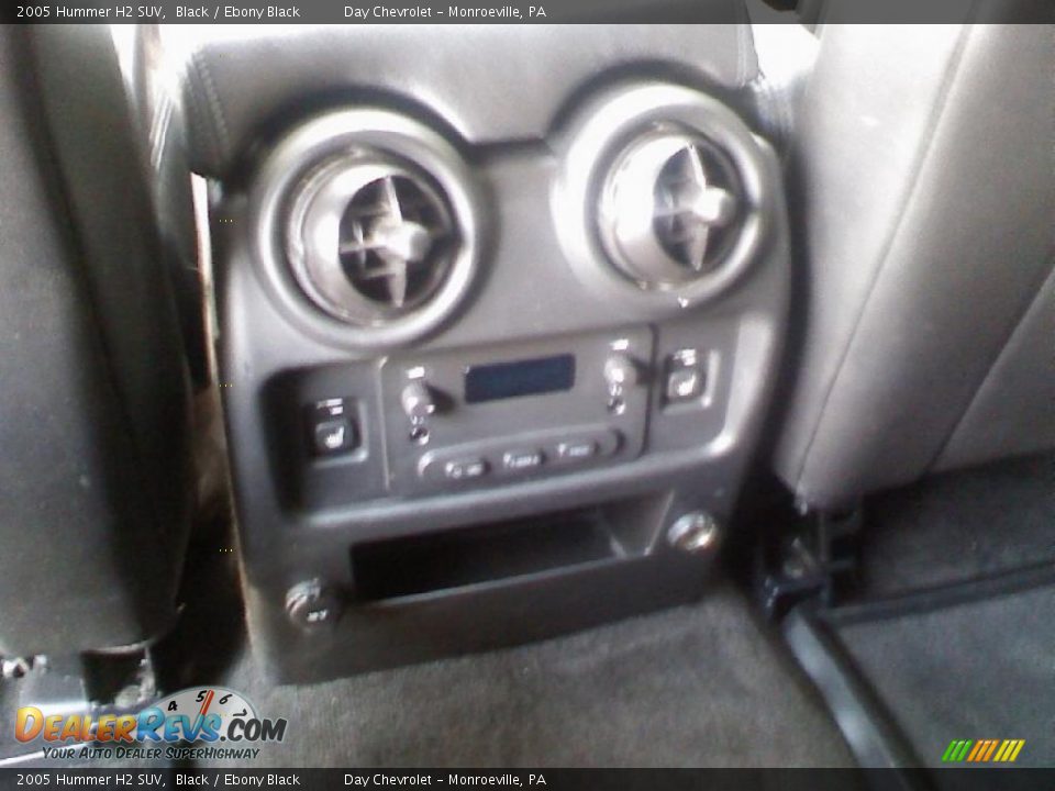 2005 Hummer H2 SUV Black / Ebony Black Photo #8