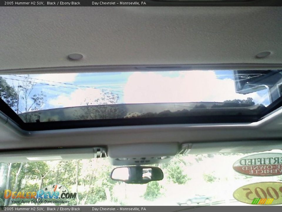 2005 Hummer H2 SUV Black / Ebony Black Photo #9