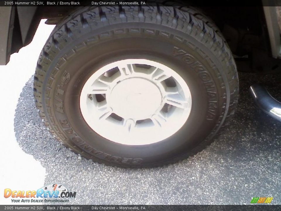 2005 Hummer H2 SUV Black / Ebony Black Photo #11