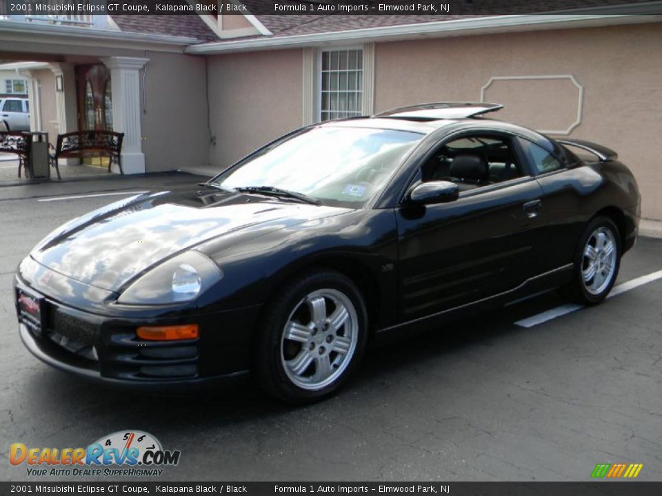 2001 Mitsubishi Eclipse GT Coupe Kalapana Black / Black Photo #1