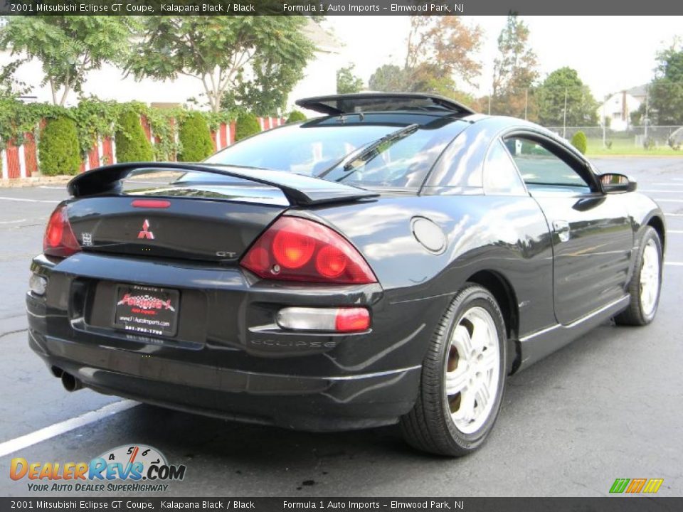2001 Mitsubishi Eclipse GT Coupe Kalapana Black / Black Photo #3