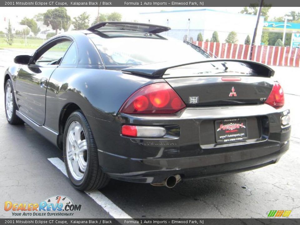 2001 Mitsubishi Eclipse GT Coupe Kalapana Black / Black Photo #4