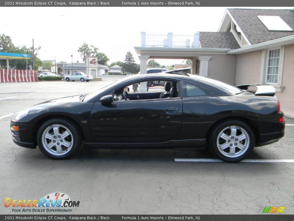 2001 Mitsubishi Eclipse GT Coupe Kalapana Black / Black Photo #7