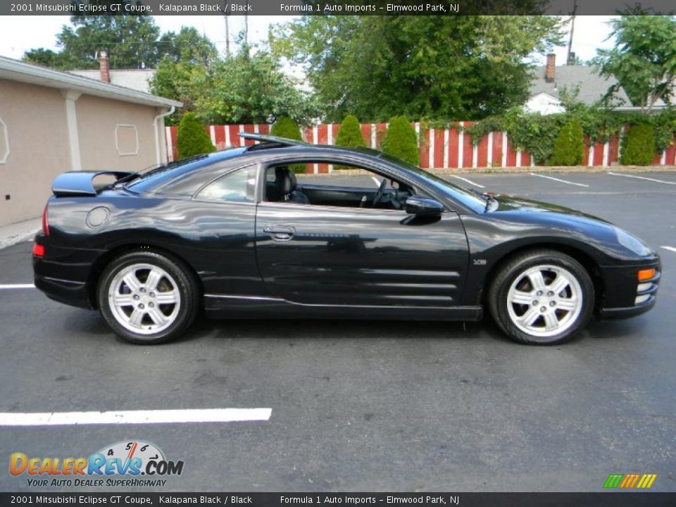 2001 Mitsubishi Eclipse GT Coupe Kalapana Black / Black Photo #8