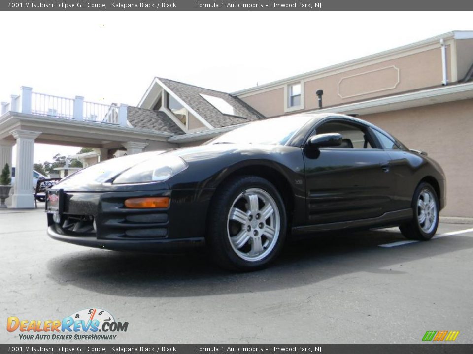2001 Mitsubishi Eclipse GT Coupe Kalapana Black / Black Photo #10