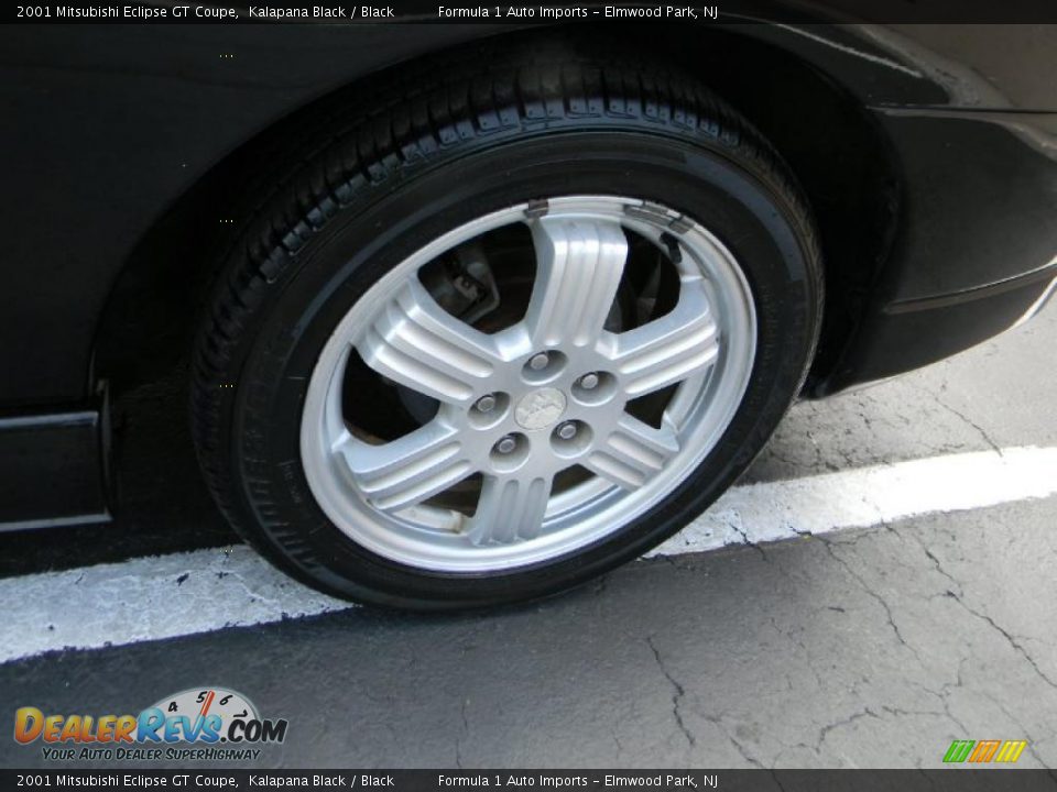 2001 Mitsubishi Eclipse GT Coupe Kalapana Black / Black Photo #11