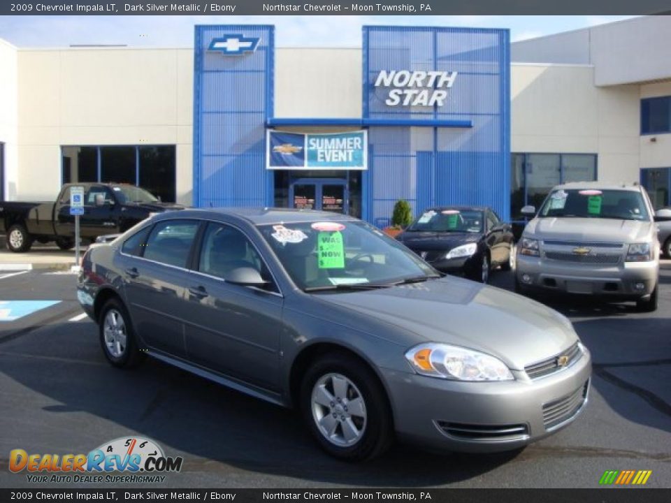2009 Chevrolet Impala LT Dark Silver Metallic / Ebony Photo #1