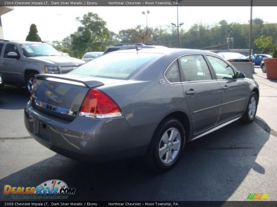 2009 Chevrolet Impala LT Dark Silver Metallic / Ebony Photo #3