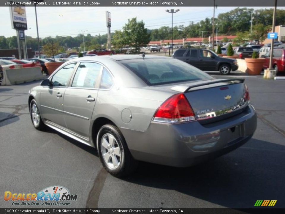 2009 Chevrolet Impala LT Dark Silver Metallic / Ebony Photo #5