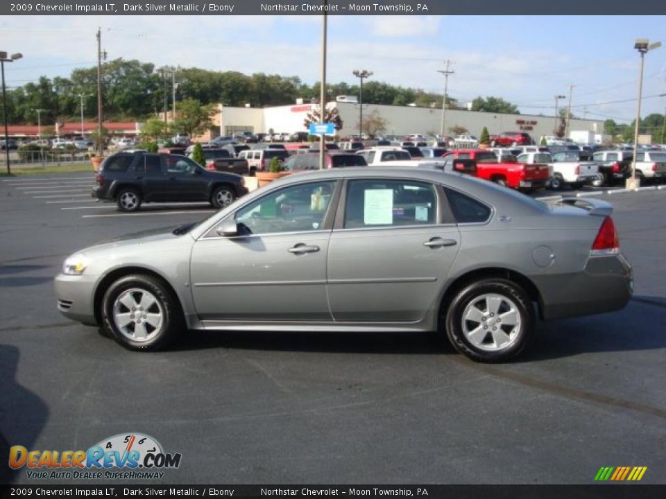 2009 Chevrolet Impala LT Dark Silver Metallic / Ebony Photo #6