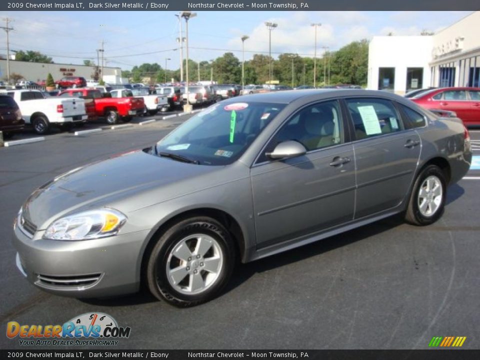 2009 Chevrolet Impala LT Dark Silver Metallic / Ebony Photo #7