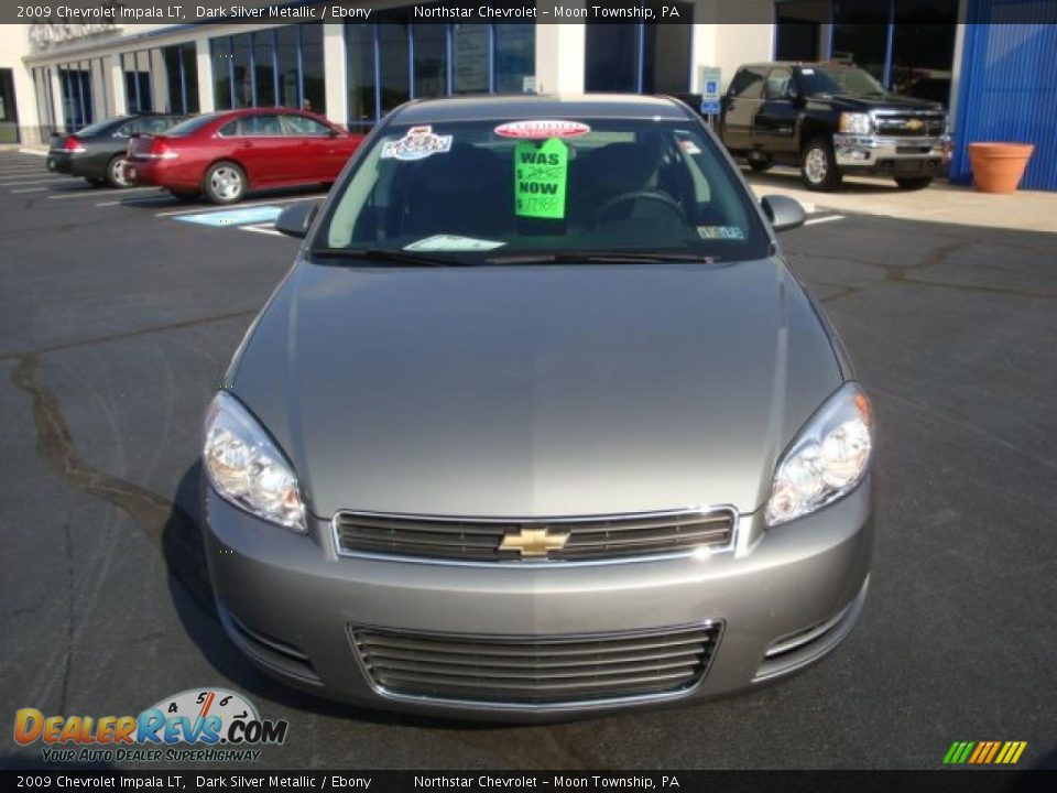 2009 Chevrolet Impala LT Dark Silver Metallic / Ebony Photo #8