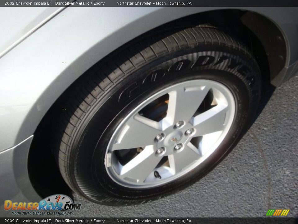 2009 Chevrolet Impala LT Dark Silver Metallic / Ebony Photo #9