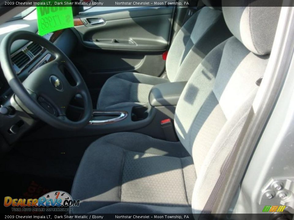2009 Chevrolet Impala LT Dark Silver Metallic / Ebony Photo #10