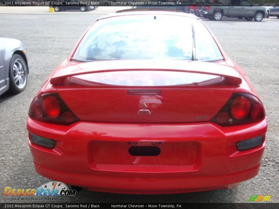 2001 Mitsubishi Eclipse GT Coupe Saronno Red / Black Photo #3
