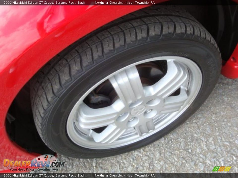 2001 Mitsubishi Eclipse GT Coupe Saronno Red / Black Photo #7