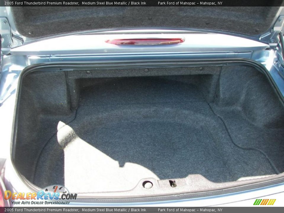2005 Ford Thunderbird Premium Roadster Medium Steel Blue Metallic / Black Ink Photo #11