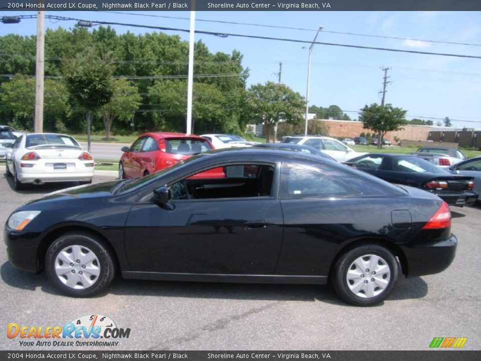 2004 Honda accord lx black #5