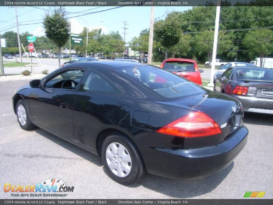 2004 Honda accord lx black #4