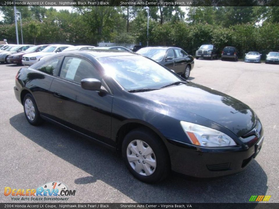 2004 Honda accord lx black #7