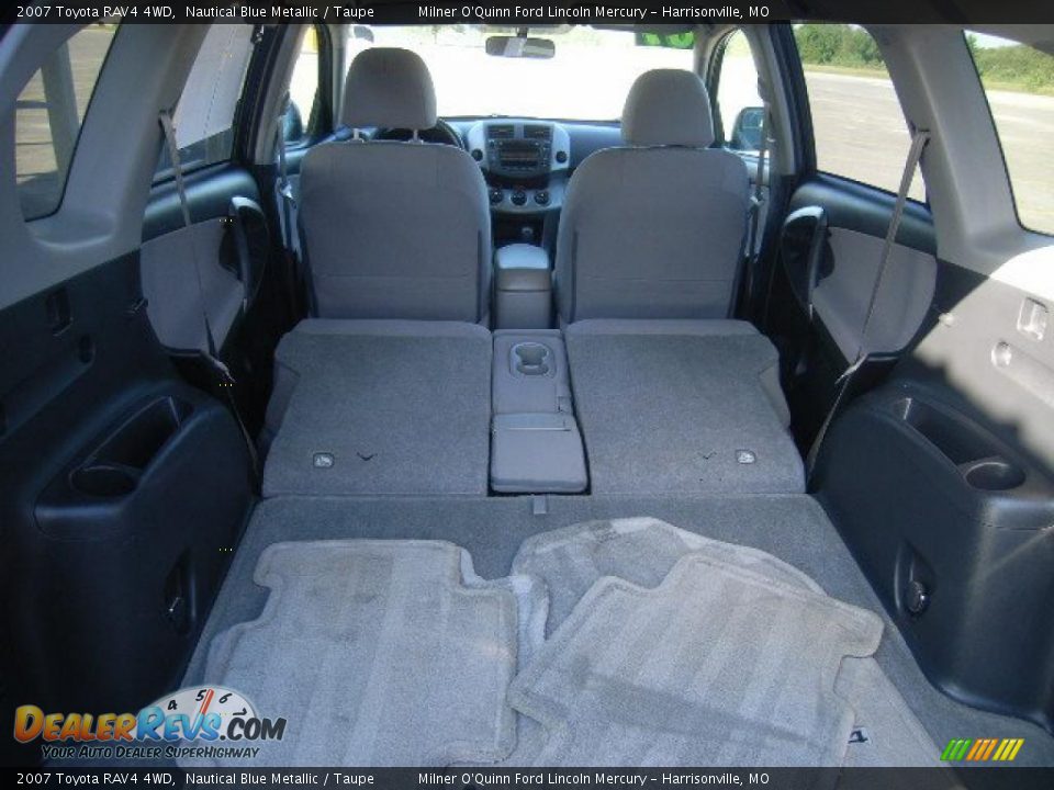 2007 Toyota RAV4 4WD Nautical Blue Metallic / Taupe Photo #18