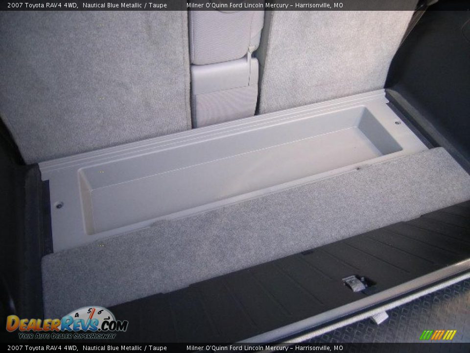 2007 Toyota RAV4 4WD Nautical Blue Metallic / Taupe Photo #27