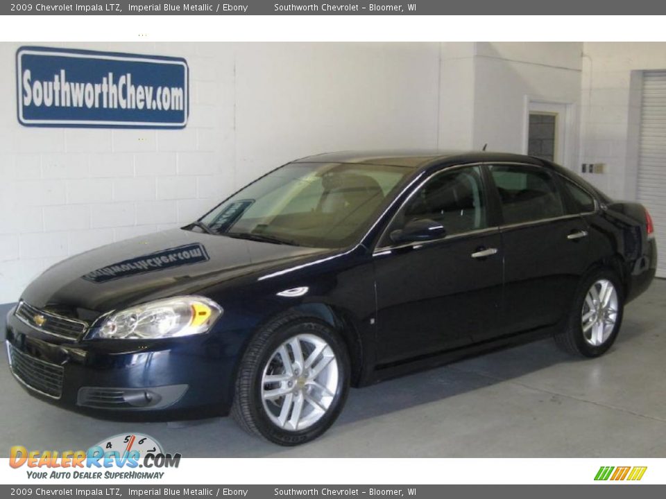 2009 Chevrolet Impala LTZ Imperial Blue Metallic / Ebony Photo #1