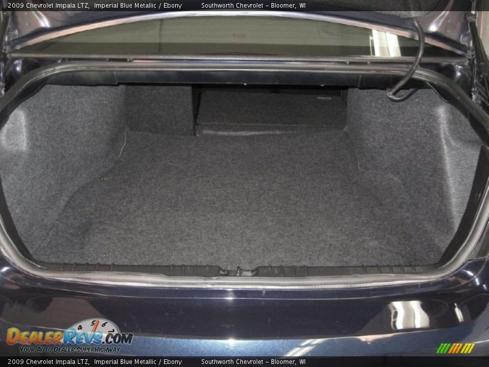 2009 Chevrolet Impala LTZ Imperial Blue Metallic / Ebony Photo #10