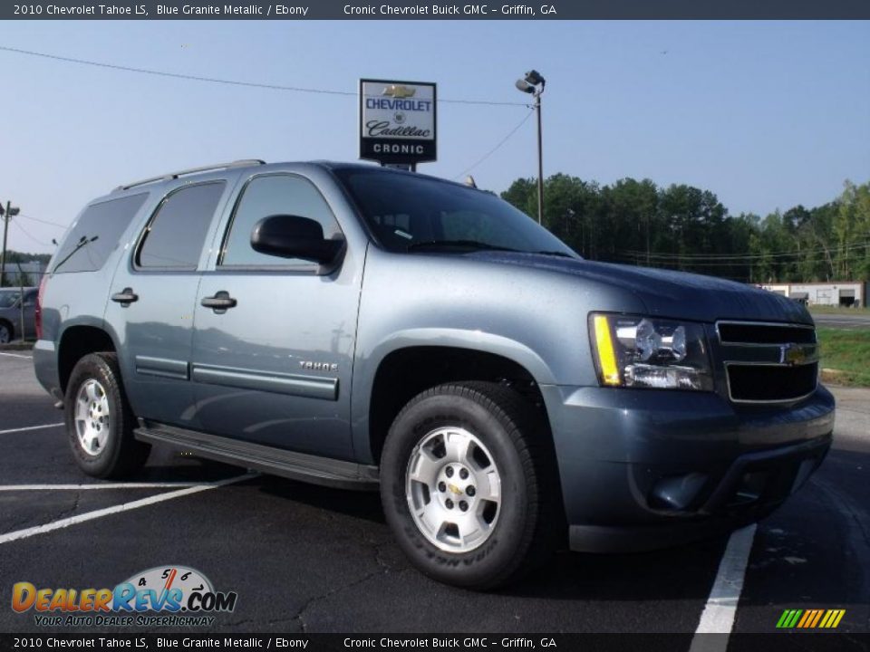 2010 Chevrolet Tahoe LS Blue Granite Metallic / Ebony Photo #1