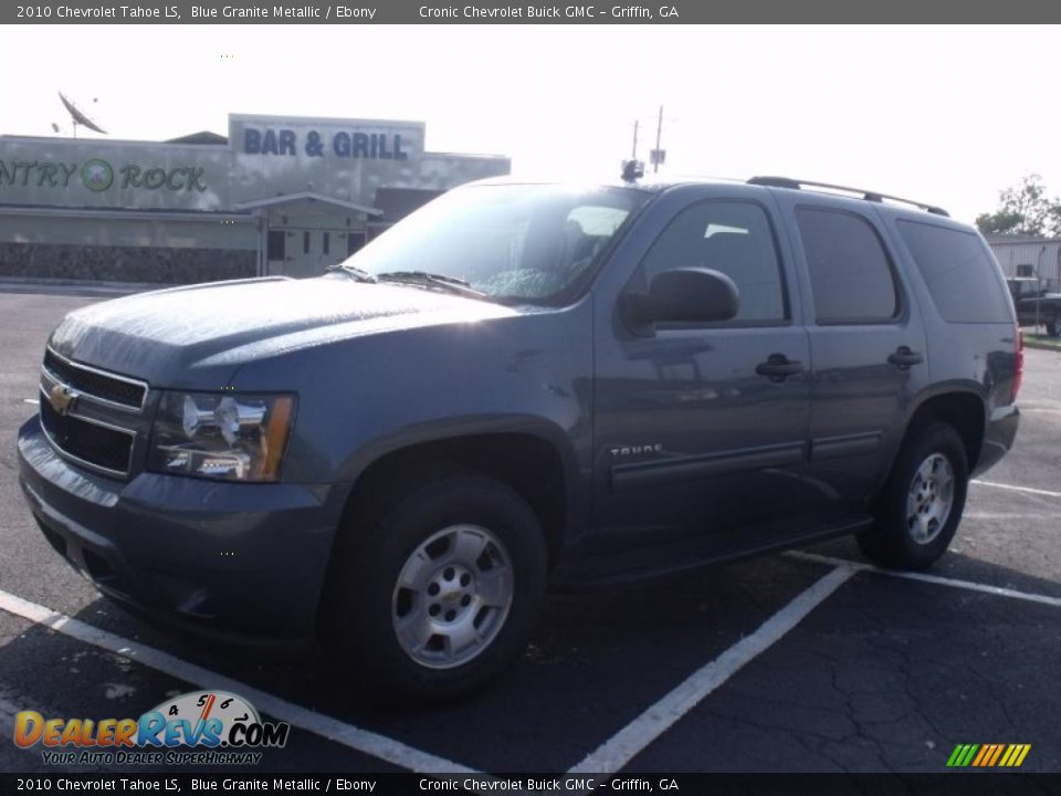2010 Chevrolet Tahoe LS Blue Granite Metallic / Ebony Photo #3