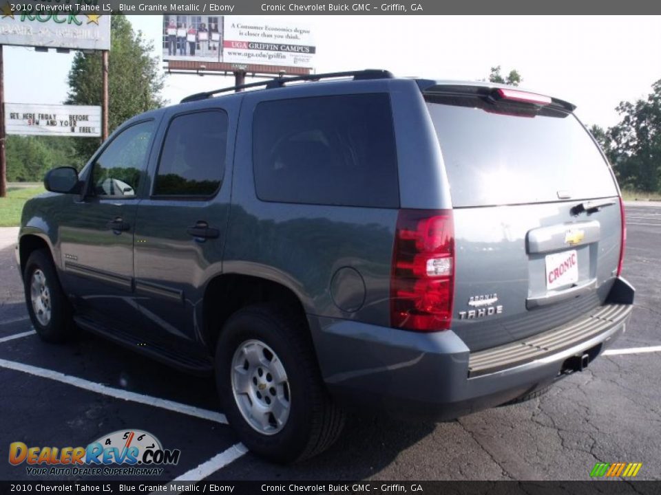 2010 Chevrolet Tahoe LS Blue Granite Metallic / Ebony Photo #5