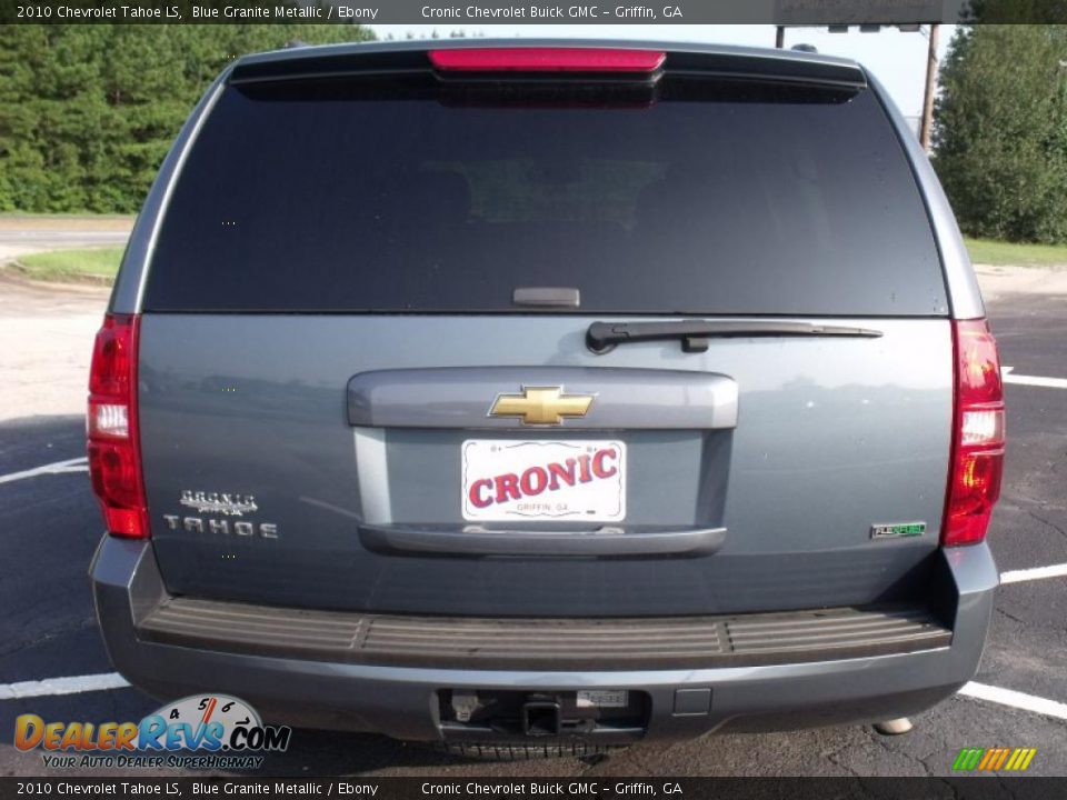 2010 Chevrolet Tahoe LS Blue Granite Metallic / Ebony Photo #6