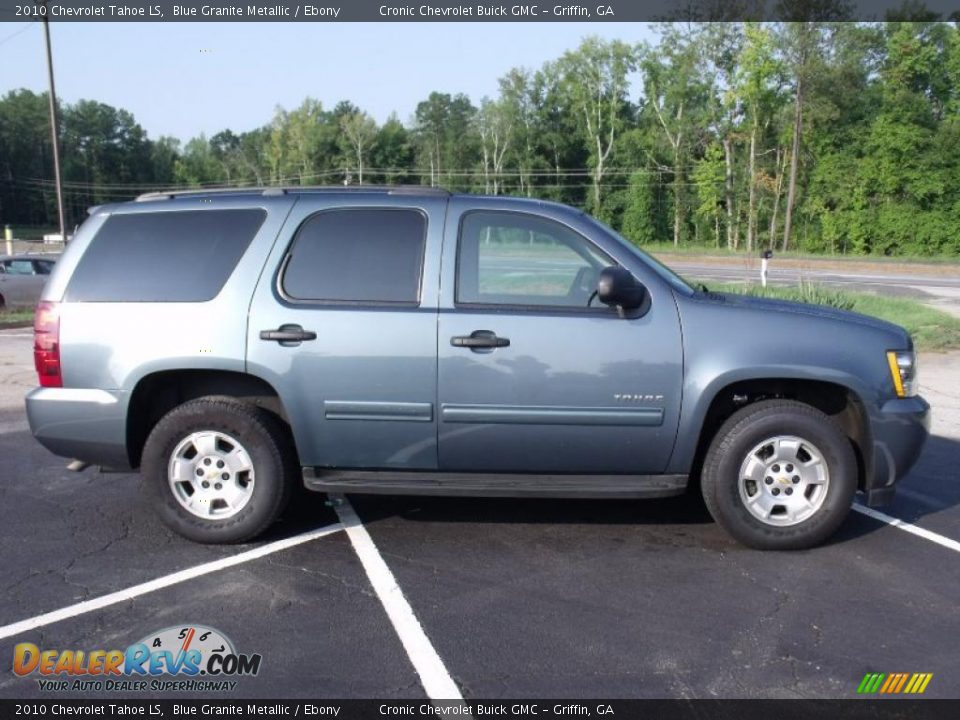 2010 Chevrolet Tahoe LS Blue Granite Metallic / Ebony Photo #8