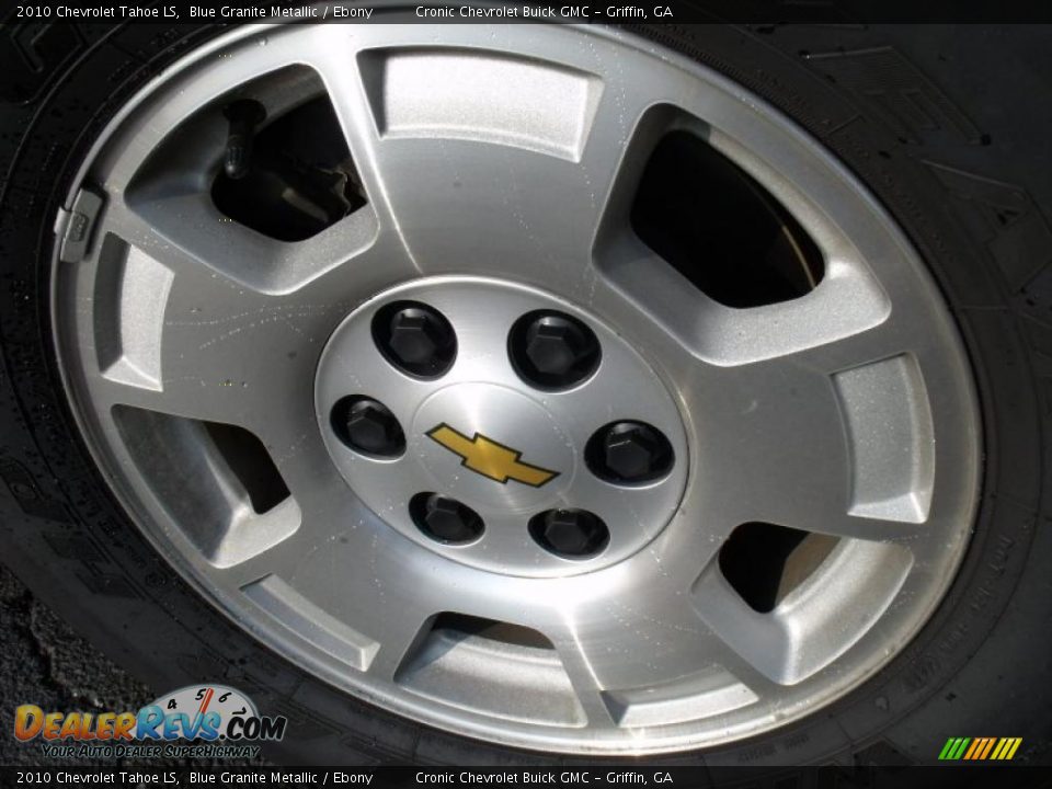 2010 Chevrolet Tahoe LS Blue Granite Metallic / Ebony Photo #9