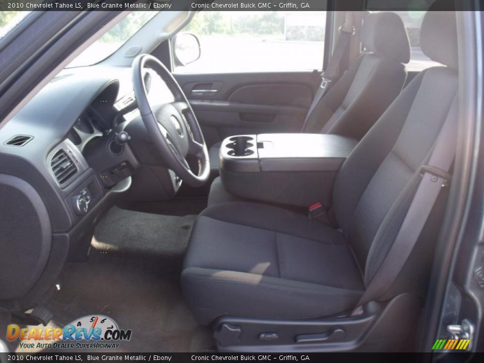 2010 Chevrolet Tahoe LS Blue Granite Metallic / Ebony Photo #10